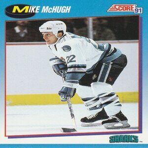 Mike McHugh - 1991 Score '91 Hockey Card